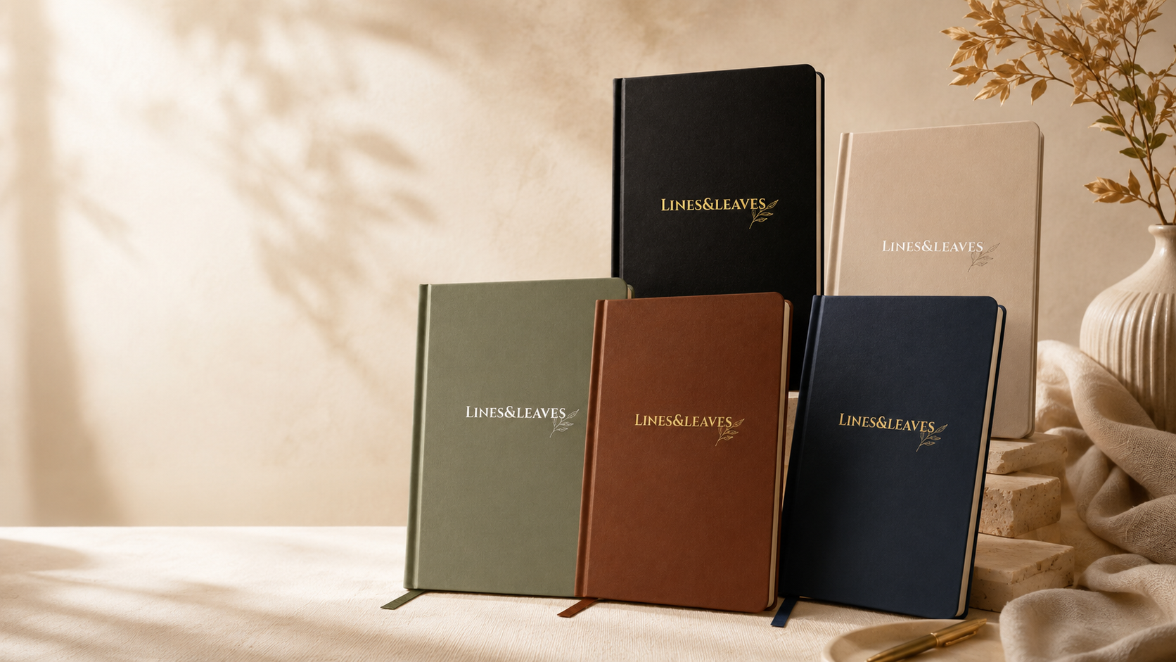 Lines & Leaves Base Journals